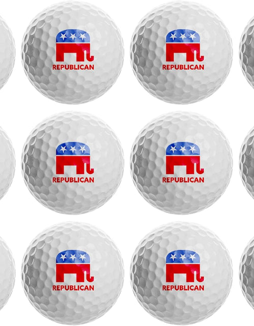 Load image into Gallery viewer, Republican Golf Balls with Red Tee Pouch
