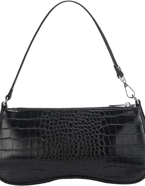 Load image into Gallery viewer, 90S Shoulder Bag for Women Vegan Leather Crocodile Purse Classic Clutch Handbag
