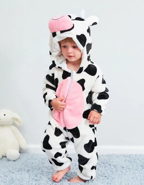 Load image into Gallery viewer, Halloween Baby Costumes Toddler Onesie Pajamas Infants Romper Boys Girls Animal Dress up Clothes 2-30 Months
