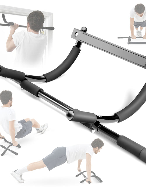 Load image into Gallery viewer, Pull up Bar Doorway Heavy Duty Chin up Bar Trainer for Home Gym Doorway Pull up Bar or Dip Bar
